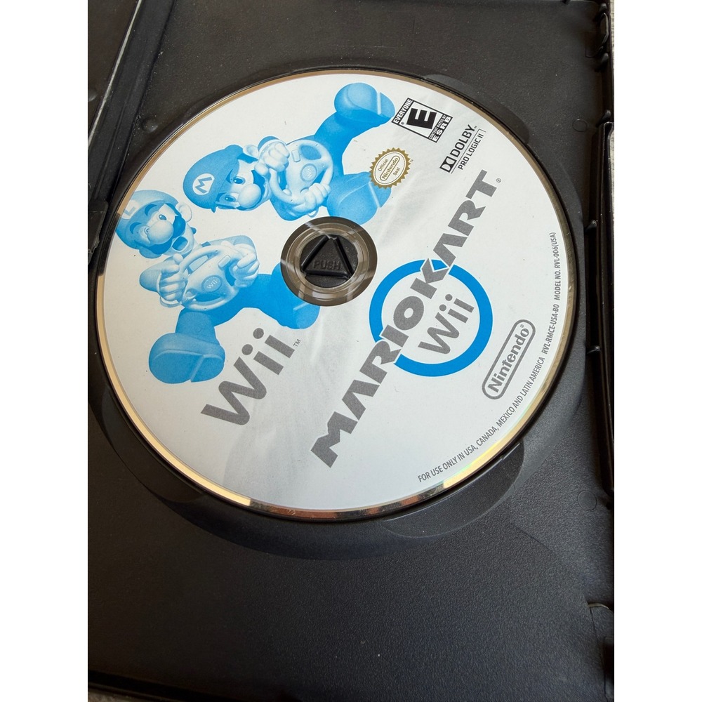 Nintendo Mario Kart‎ Wii DISC ONLY Racing Video Game Gaming 2008 Retro Racer